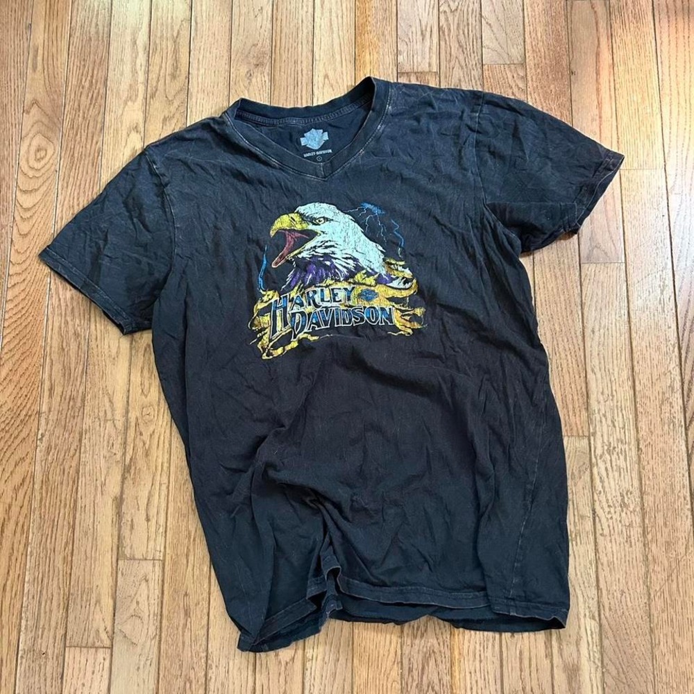 Y2K Harley Davidson Shirt‎